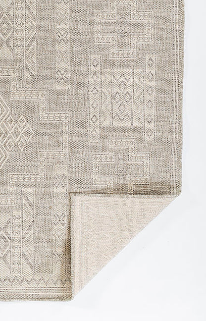 Hampton 10 Grey Moroccan Zigzag Rug