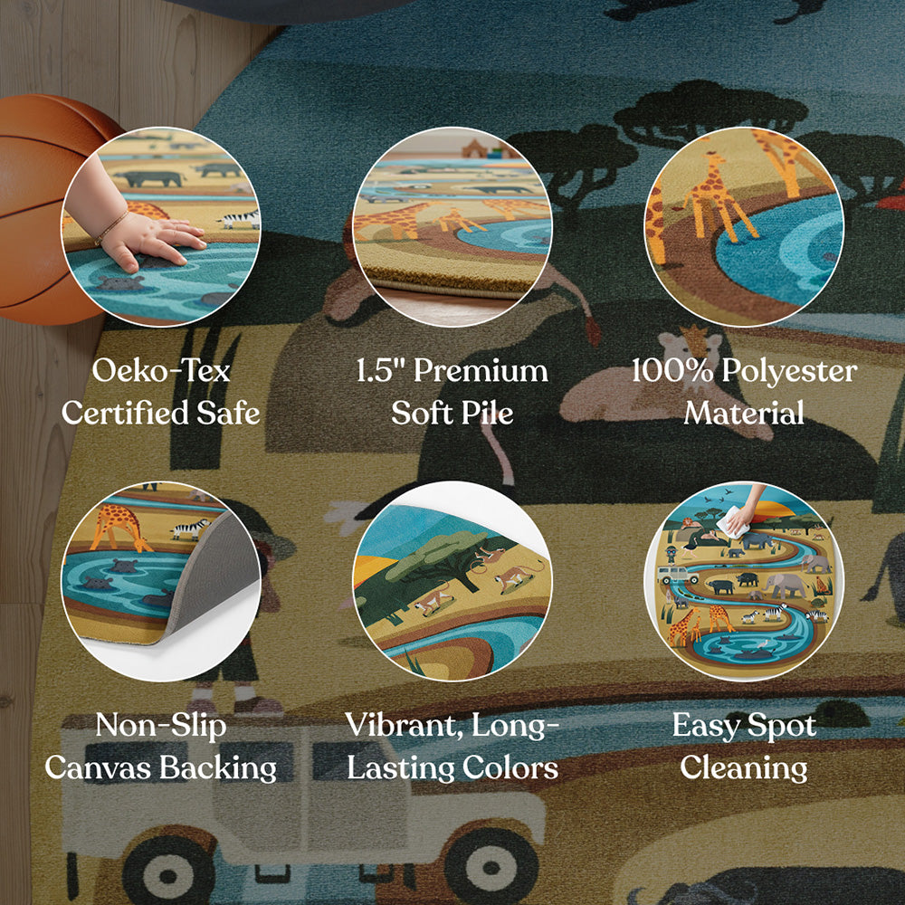 Kids Safari Rug