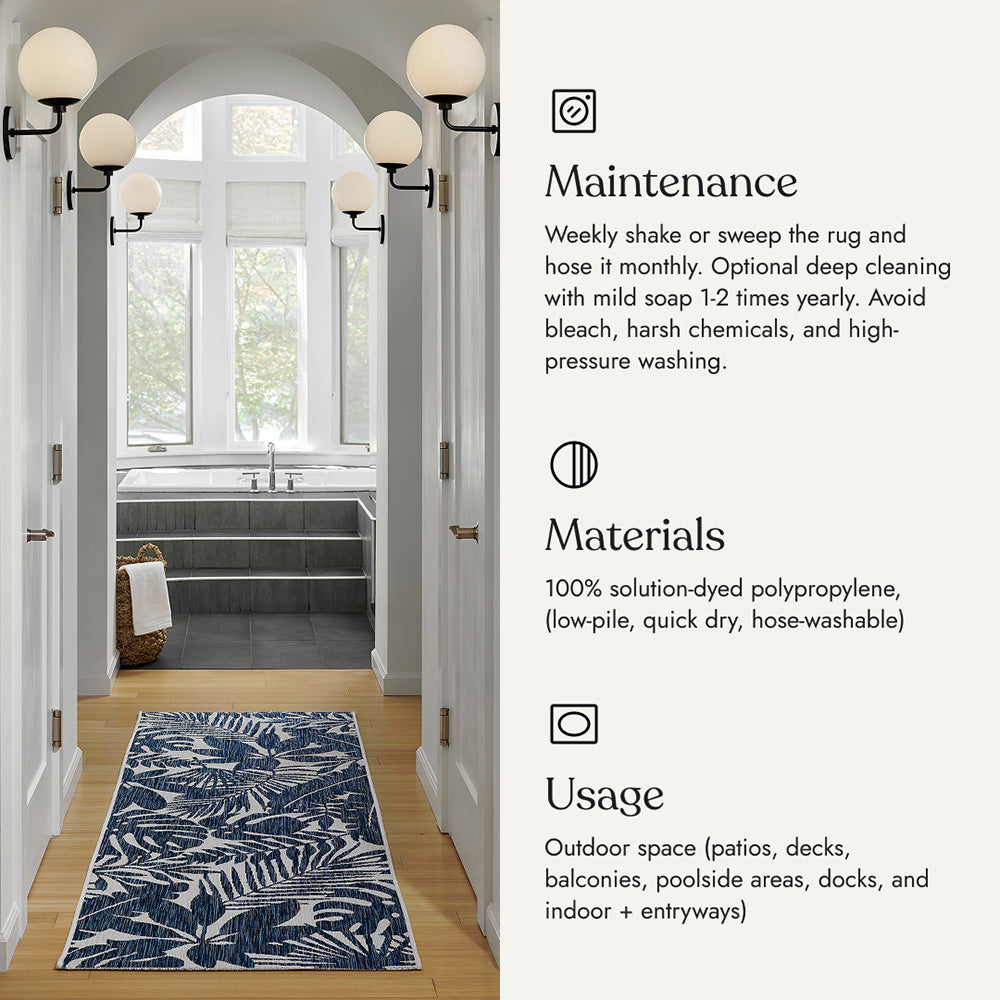 Villa Outdoor Rug Salerno - Hose-Washable