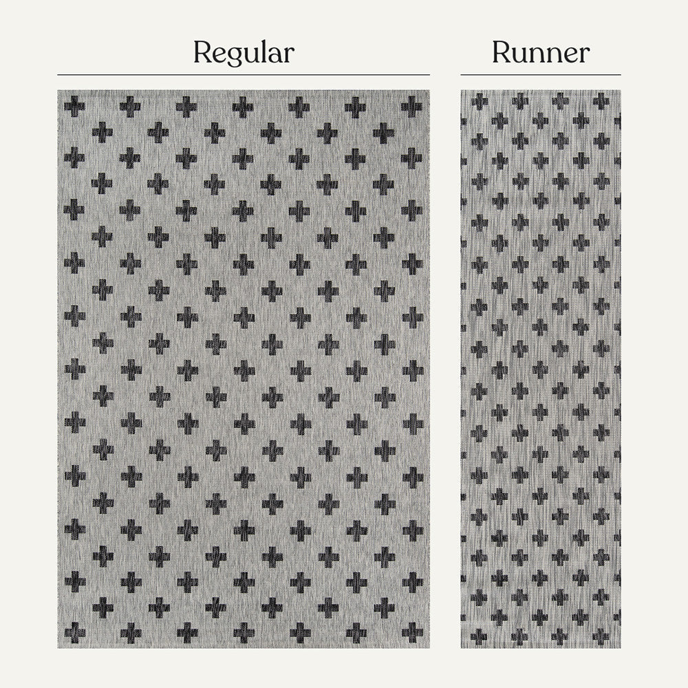 Villa Outdoor Rug Umbria Grey - Hose-Washable