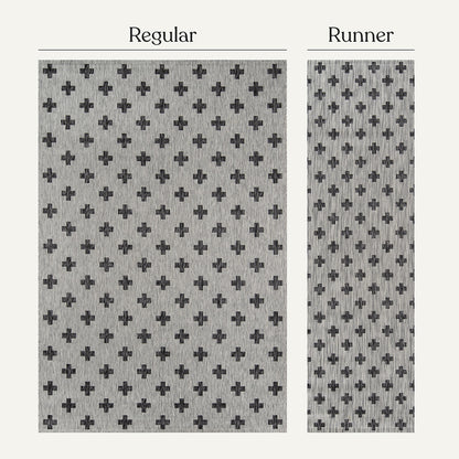 Villa Outdoor Rug Umbria Grey - Hose-Washable