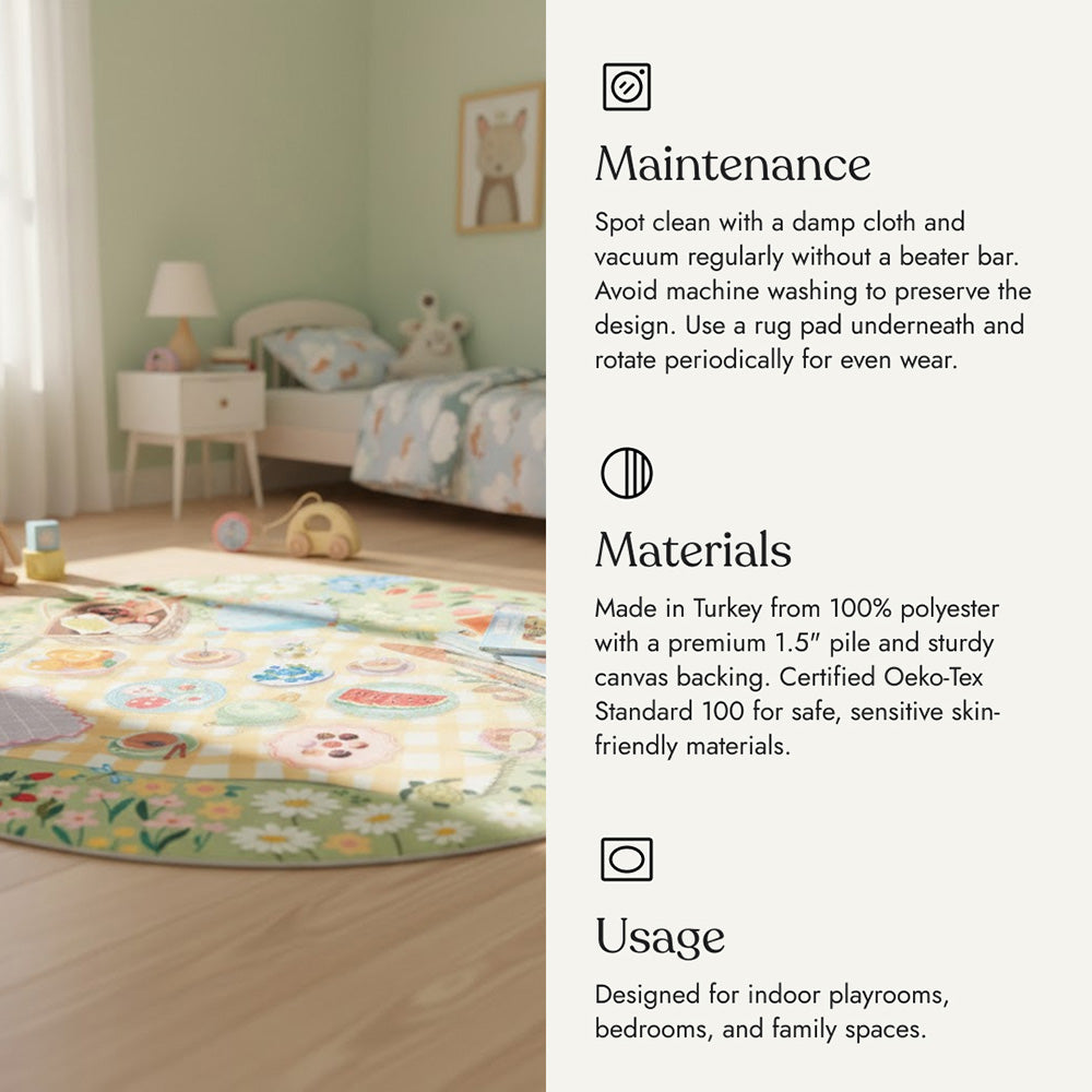 Kids Garden Rug