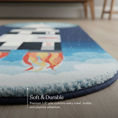 Kids Rocket Rug