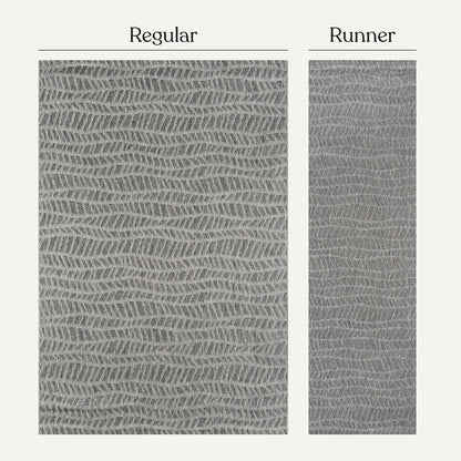 Villa Outdoor Rug Emilia Grey - Hose-Washable & Stain-Resistant