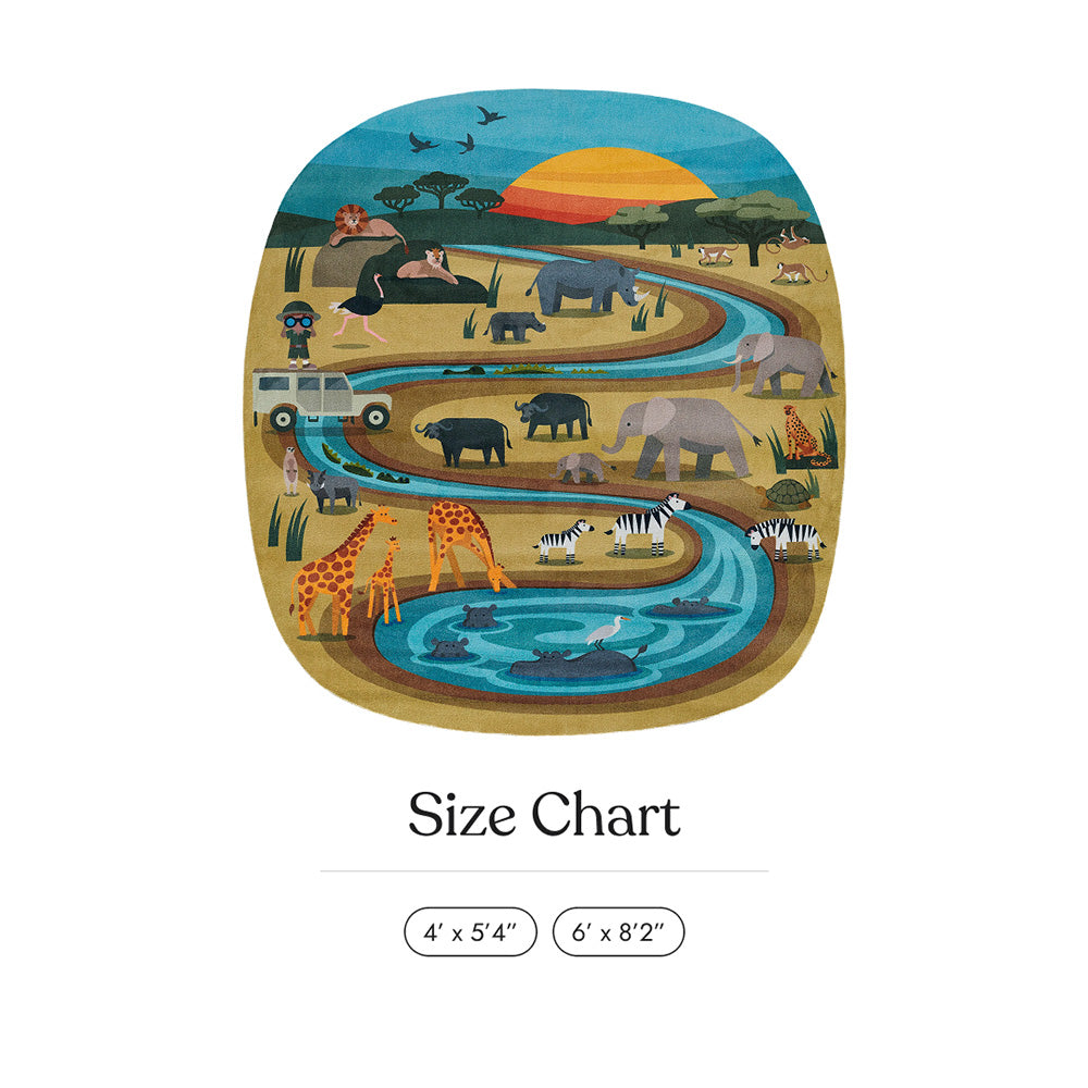Kids Safari Rug