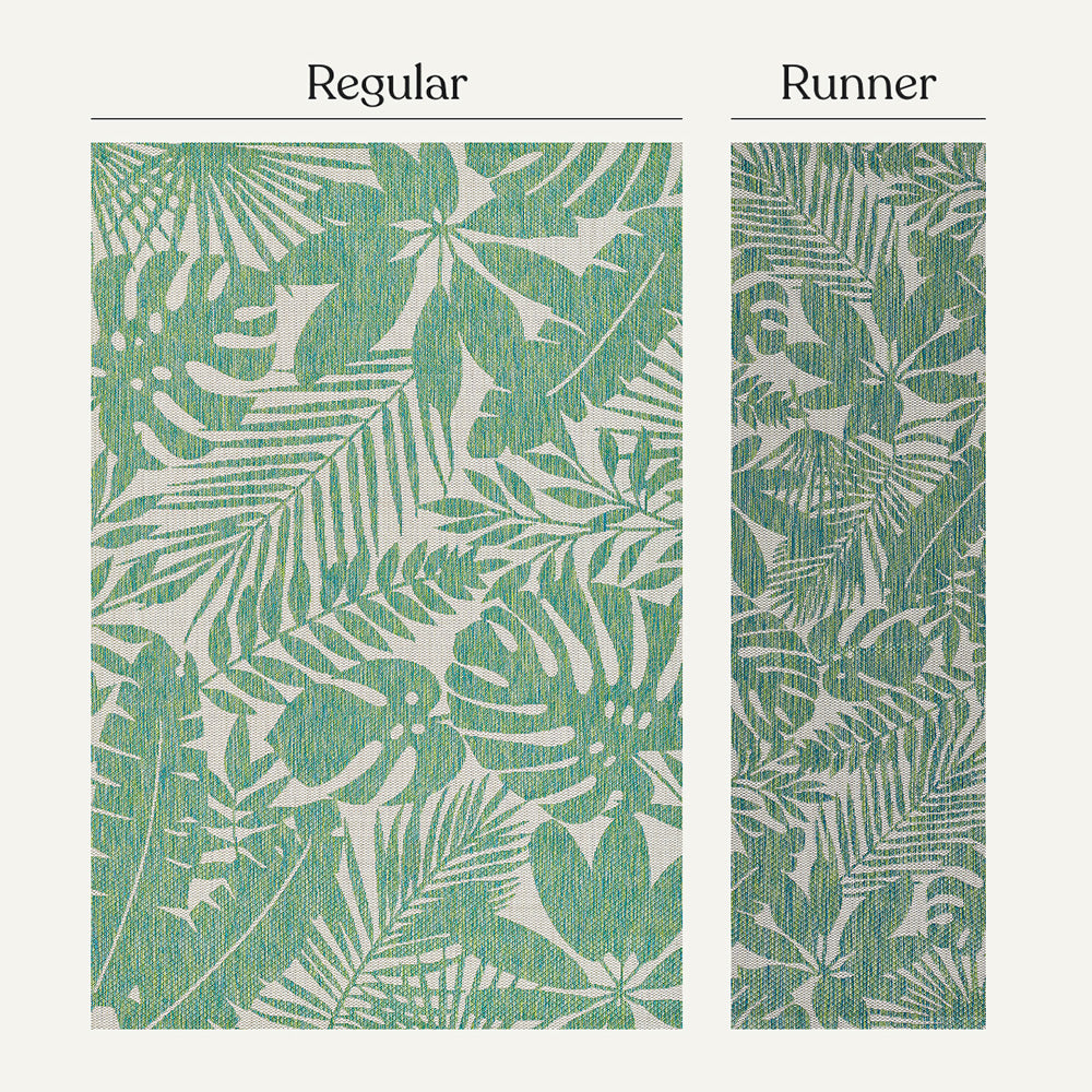 Villa Outdoor Rug Salerno Green - Hose-Washable