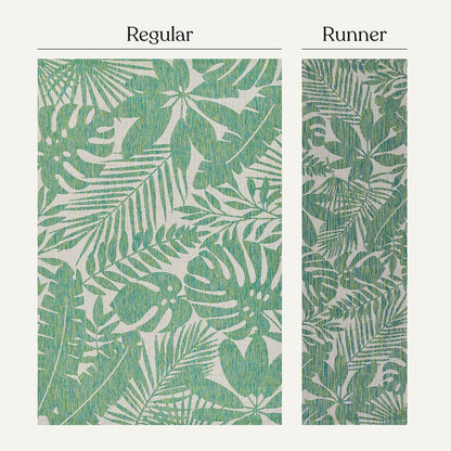 Villa Outdoor Rug Salerno Green - Hose-Washable