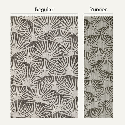 Villa Outdoor Rug Sorrento Charcoal - Hose-Washable