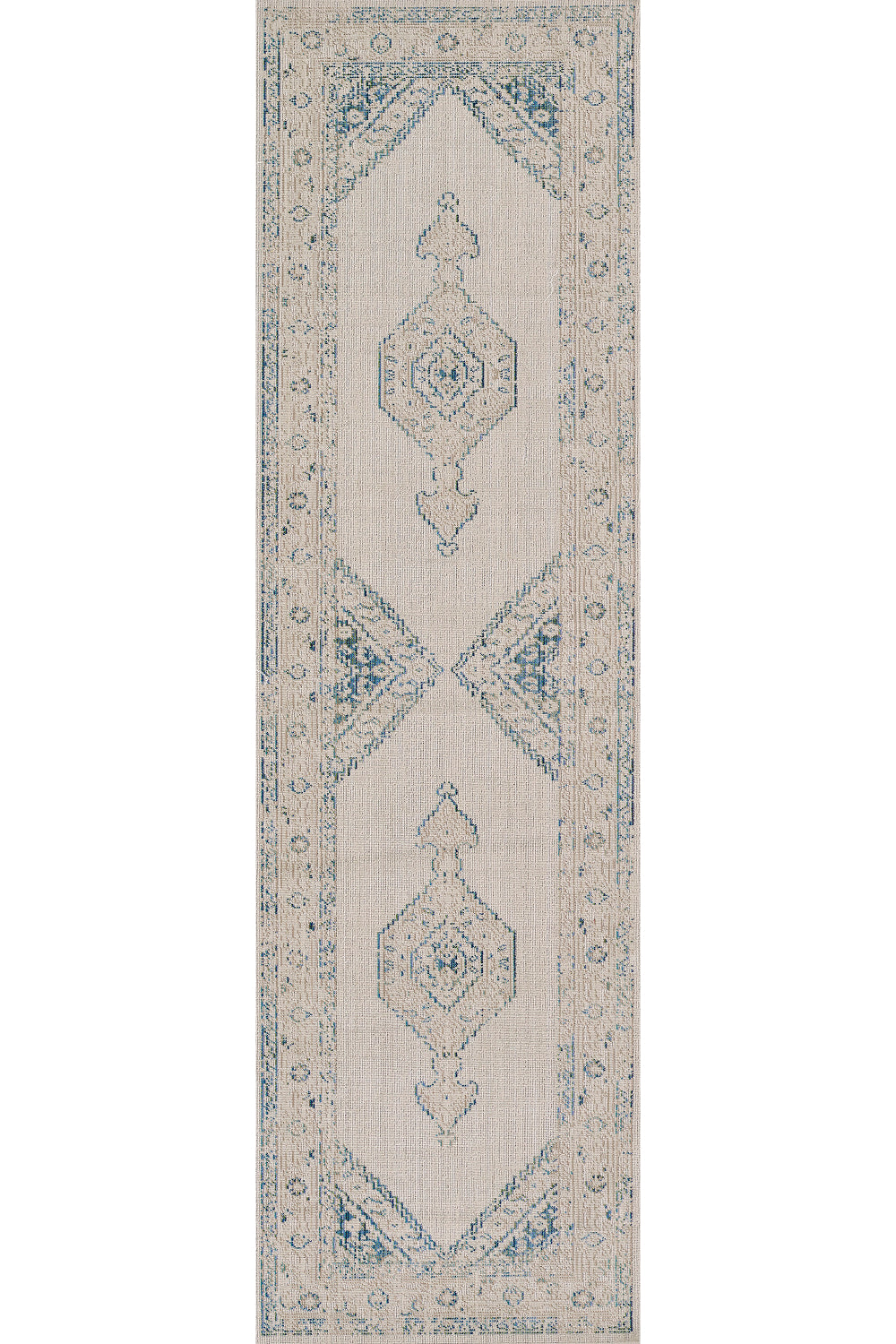 Isabella 10 Blue Vintage Pastel Rug