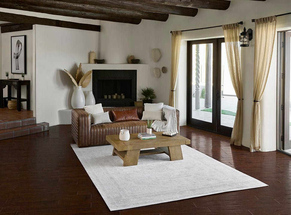 Isabella 1 Grey Vintage Pastel Rug