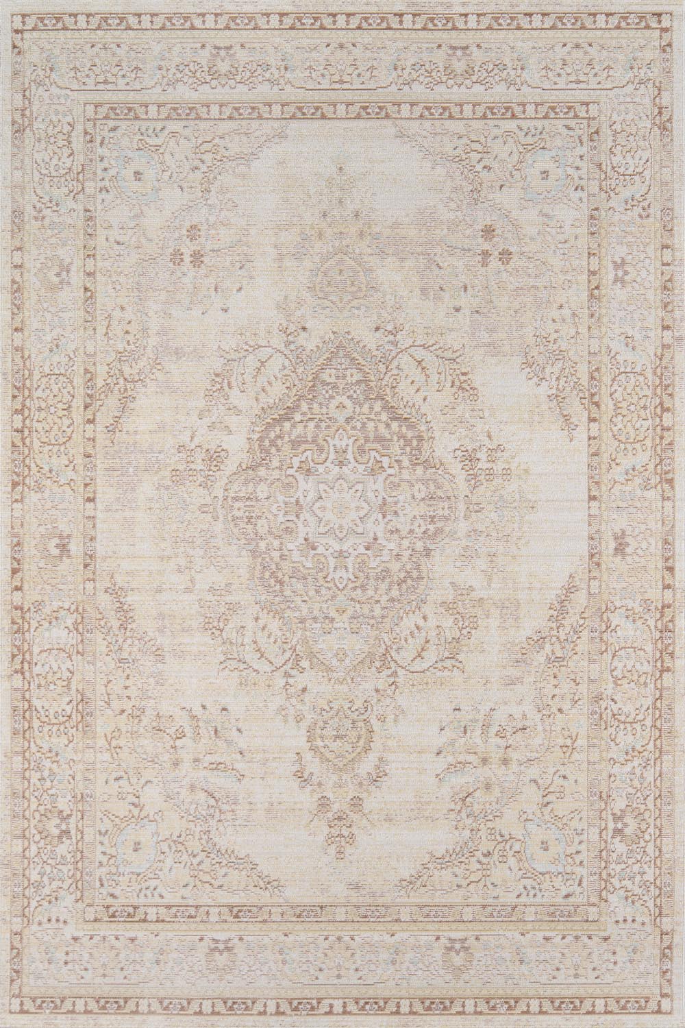 Isabella 1 Ivory Vintage Pastel Rug