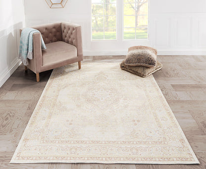 Isabella 1 Ivory Vintage Pastel Rug