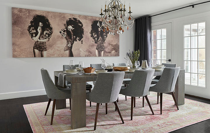 Isabella 1 Pink Vintage Pastel Rug