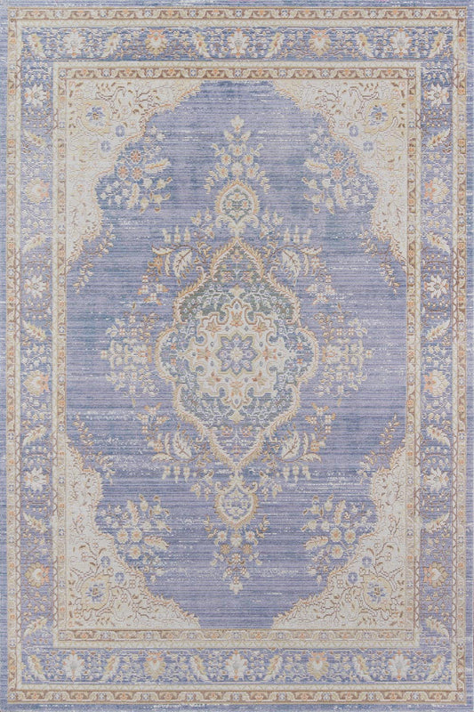 Isabella 1 Periwinkle Vintage Pastel Rug