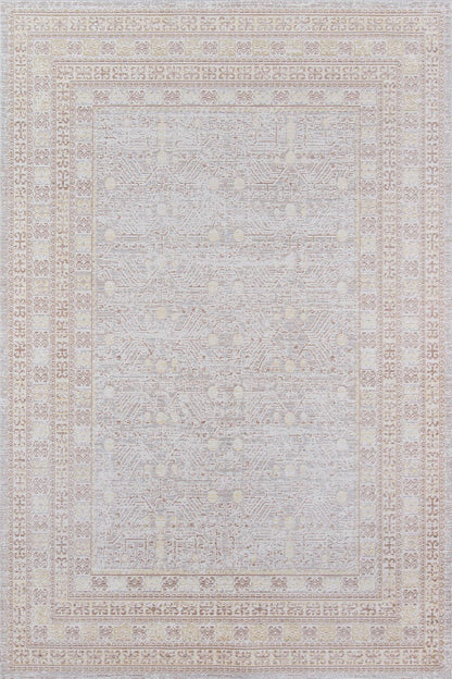 Isabella 2 Grey Vintage Pastel Rug