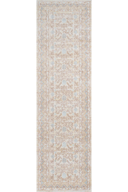 Isabella 3 Blue Soft-Touch Vintage Rug