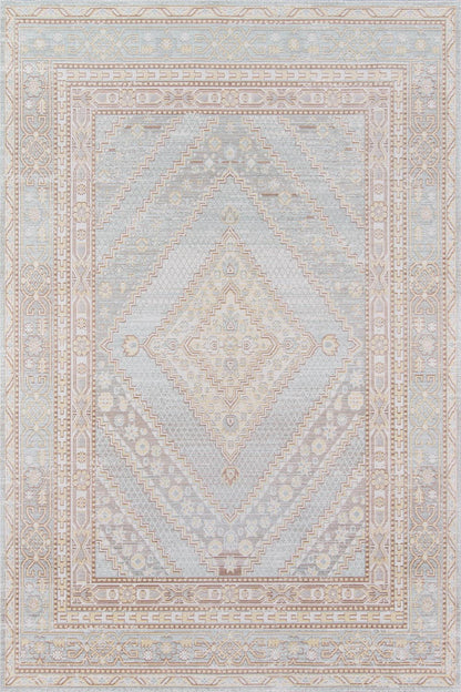 Isabella 7 Blue Vintage Pastel Rug