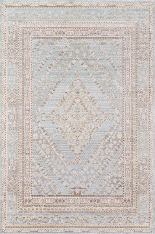 Isabella 7 Blue Vintage Pastel Rug