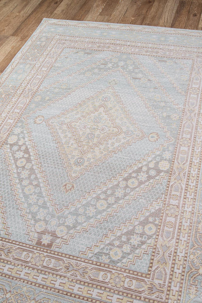 Isabella 7 Blue Vintage Pastel Rug