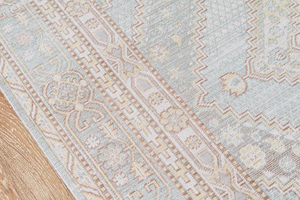 Isabella 7 Blue Vintage Pastel Rug