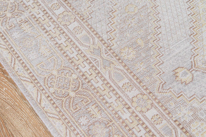 Isabella 7 Grey Vintage Pastel Rug