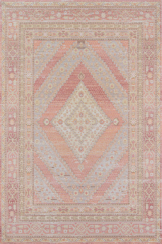 Isabella 7 Pink Vintage Pastel Rug