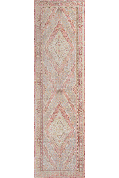 Isabella 7 Pink Soft-Touch Vintage Rug