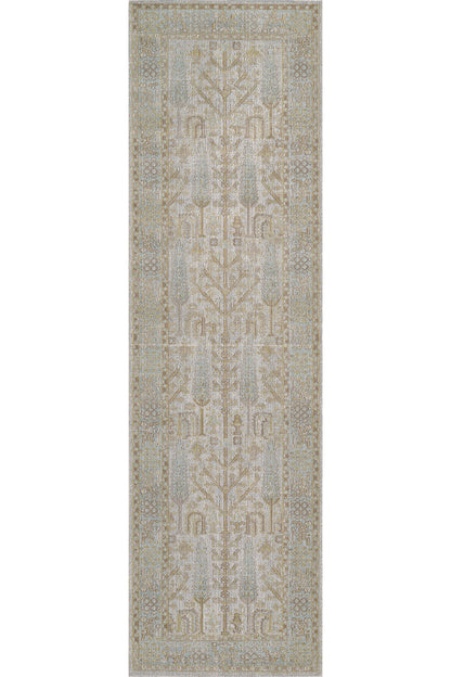 Isabella 8 Ivory Soft-Touch Vintage Rug