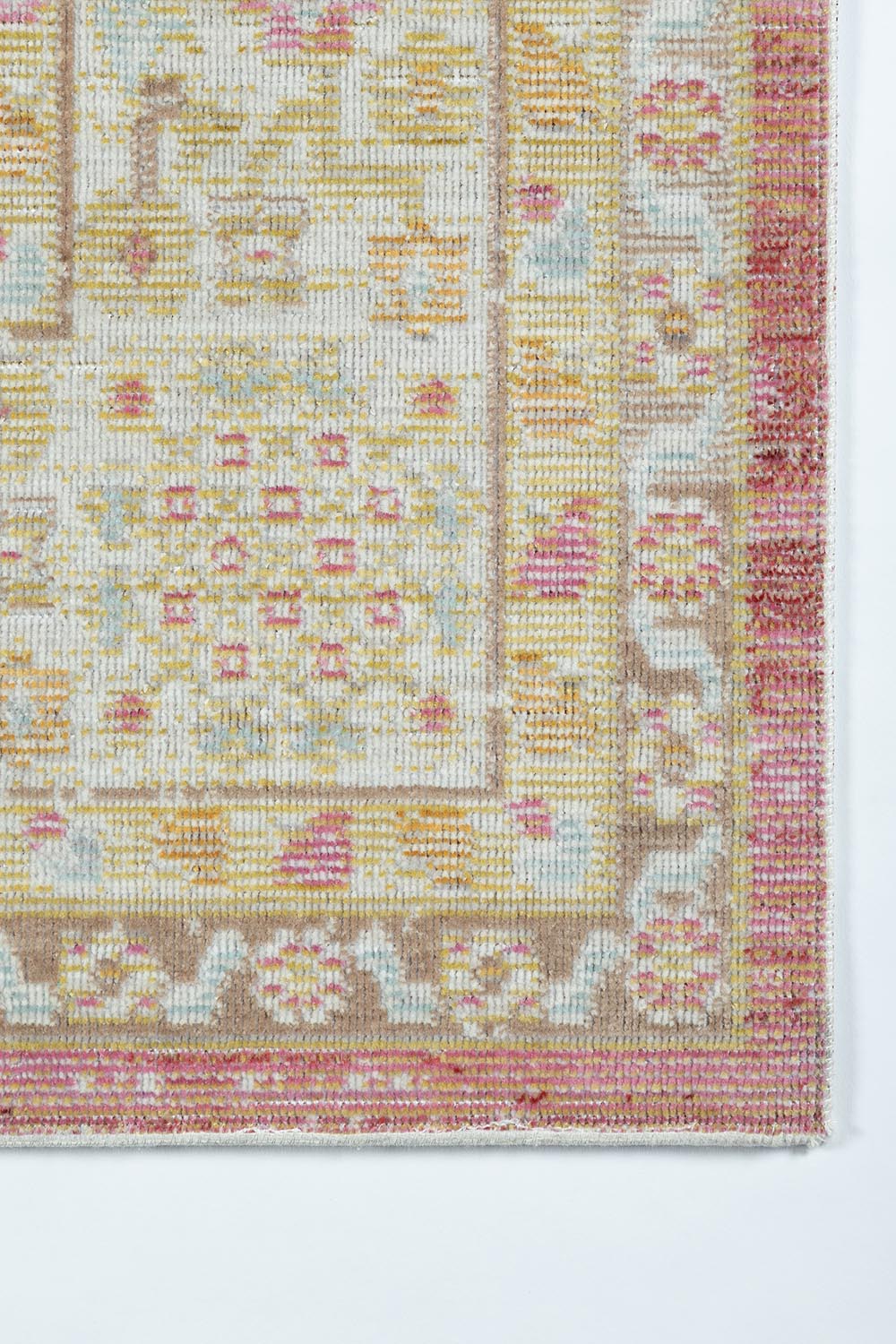 Isabella 8 Pink Vintage Pastel Rug