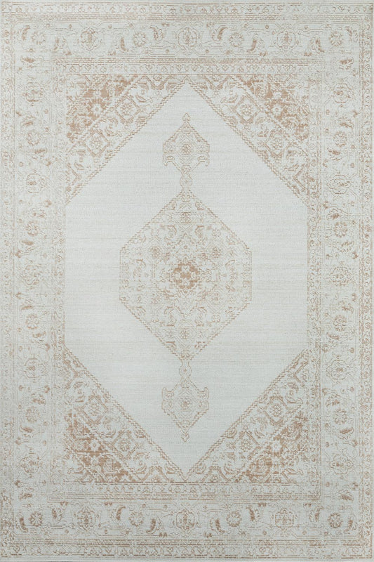 Isabella 10 Brown Vintage Pastel Rug