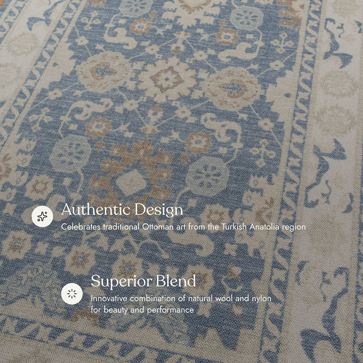 Anatolia 7 Vintage Light Blue Rug