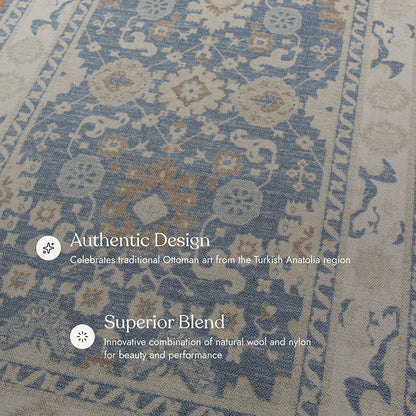 Anatolia 7 Vintage Light Blue Rug
