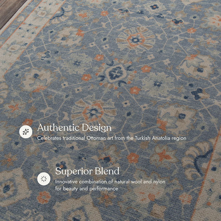 Anatolia 8 Vintage Blue Rug