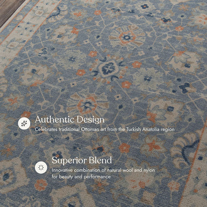 Anatolia 8 Vintage Blue Rug