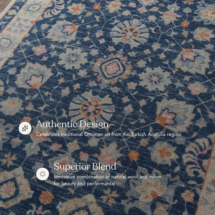 Anatolia 8 Vintage Navy Rug
