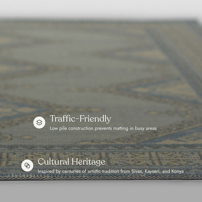 Anatolia 10 Vintage Blue Rug