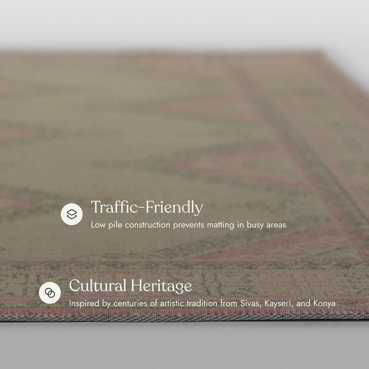 Anatolia 10 Vintage Pink Rug