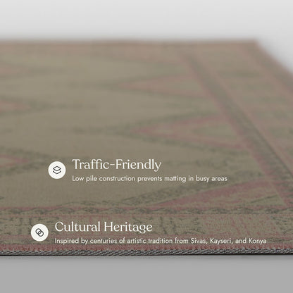 Anatolia 10 Vintage Pink Rug