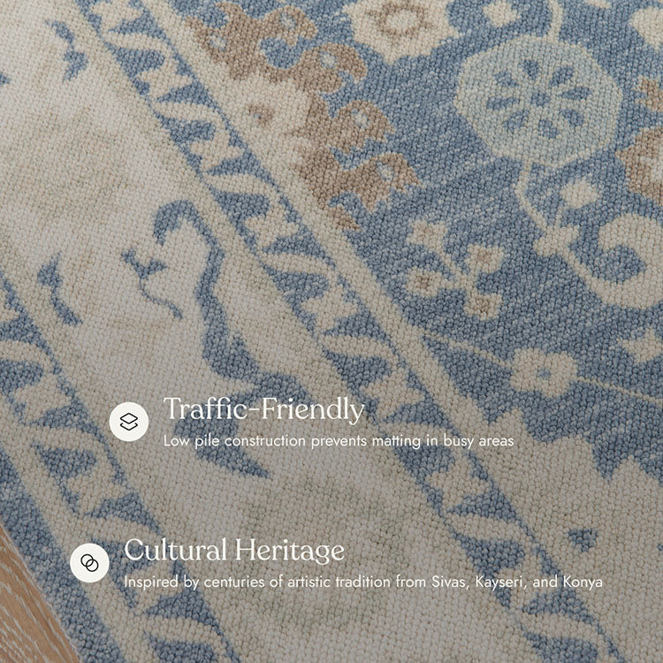 Anatolia 7 Vintage Light Blue Rug