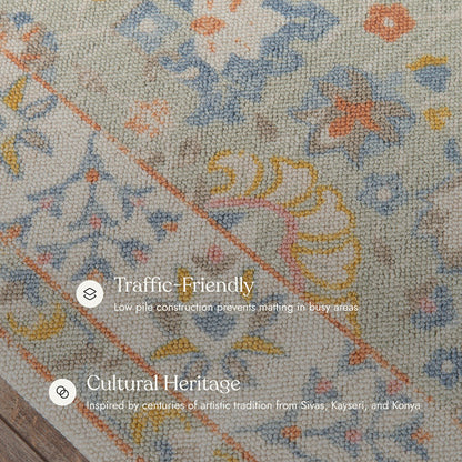 Anatolia 8 Vintage Light Blue Rug