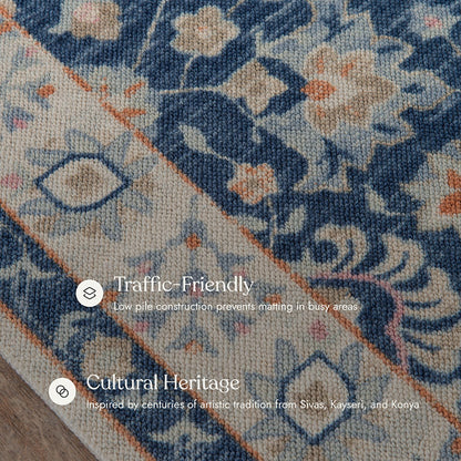 Anatolia 8 Vintage Navy Rug