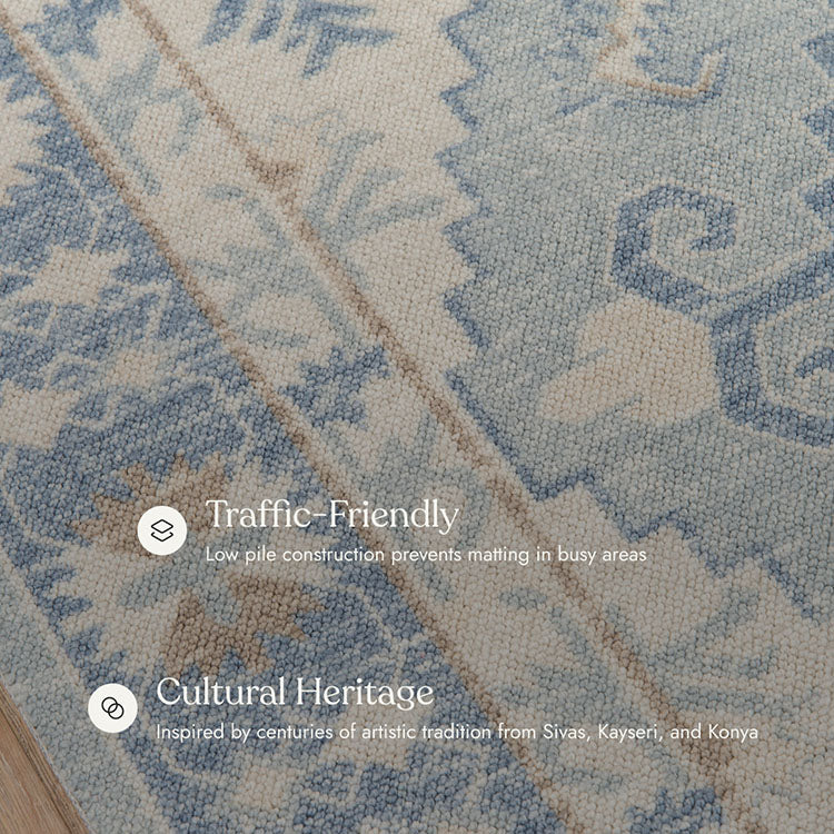 Anatolia 1 Vintage Blue Rug