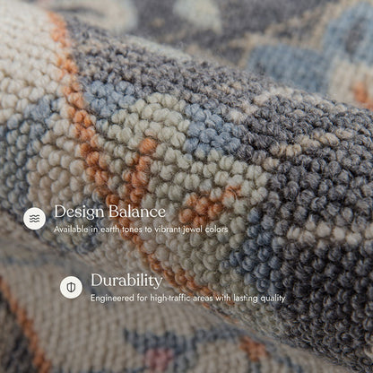 Anatolia 8 Vintage Charcoal Rug