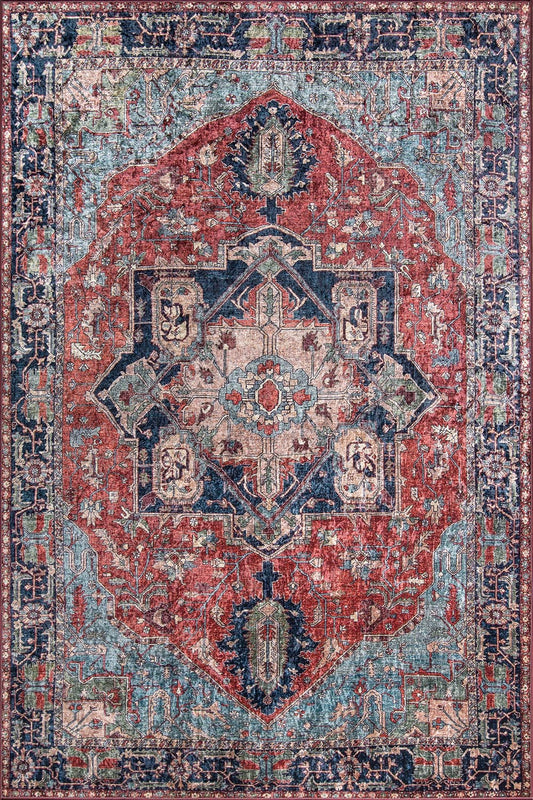 Karachi 3 Multi Traditional Rug