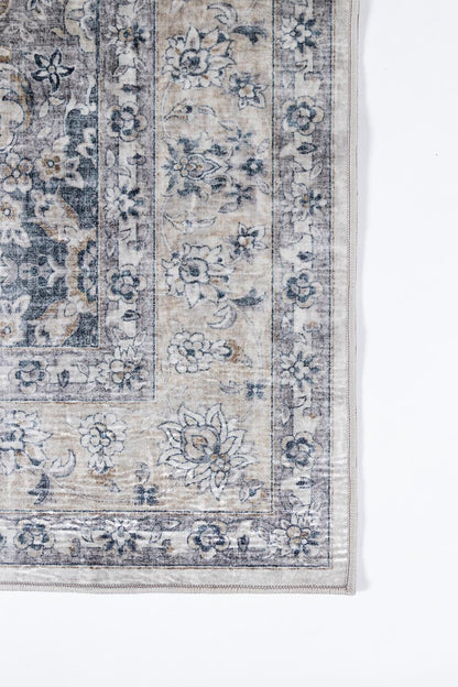 Karachi 7 Grey Traditional Rug
