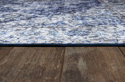 Karachi 8 Blue Traditional Rug