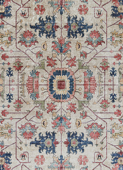 Karachi 9 Ivory Traditional Rug