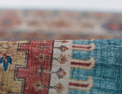 Karachi 10 Blue Traditional Rug