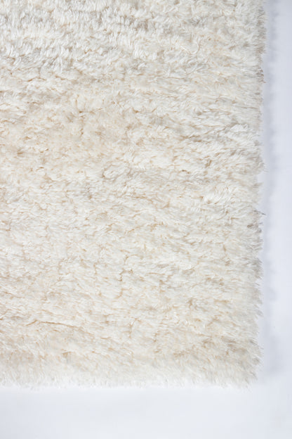 White Shag Rug