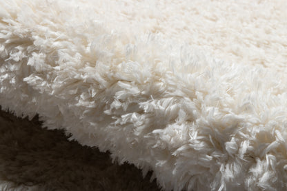White Shag Rug